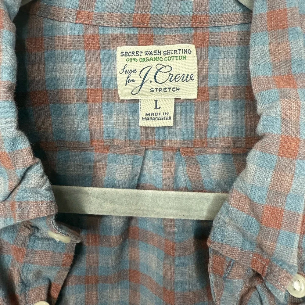 J.‎ Crew 100% Organic Cotton Slim Fit Button Down